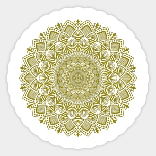 Golden Mandala Sticker